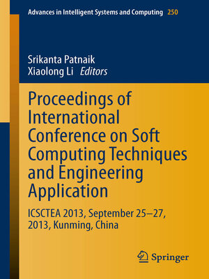 cover image of Proceedings of International Conference on Soft Computing Techniques and Engineering Application